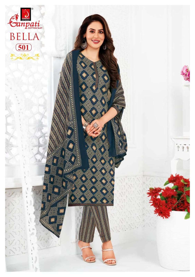 Ganpati Bella Vol 5 Cotton Daily Wear Salwar Suit