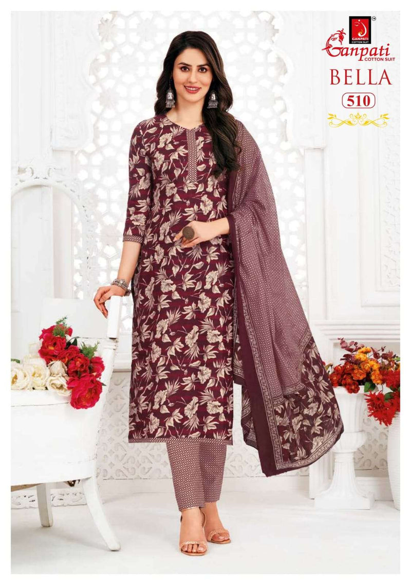 Ganpati Bella Vol 5 Cotton Daily Wear Salwar Suit