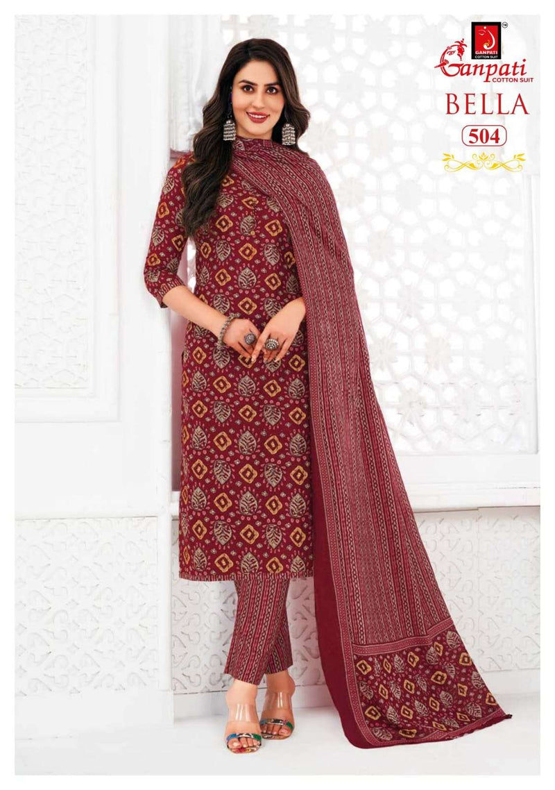 Ganpati Bella Vol 5 Cotton Daily Wear Salwar Suit