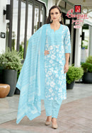 Ganpati Jaipuri Vol 17 Heavy Cotton Dress Material Salwar Suit