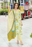 Ganpati Jaipuri Vol 17 Heavy Cotton Dress Material Salwar Suit