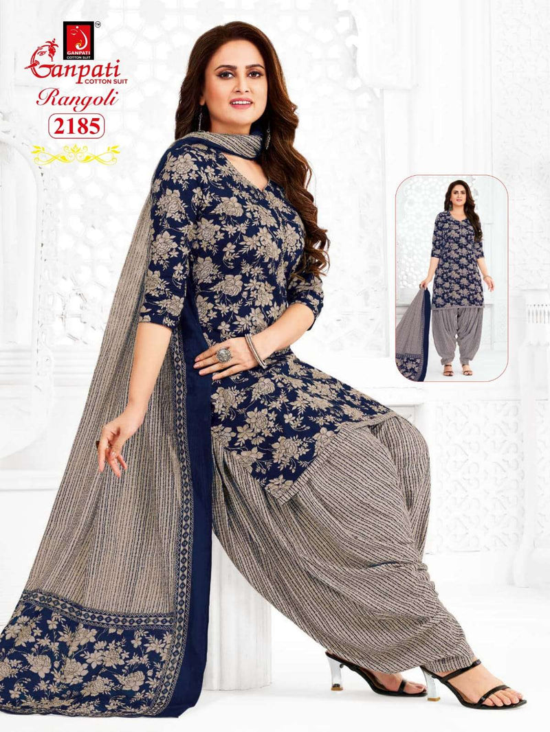 Ganpati Rangoli Vol 21 Cotton Printed Daily Wear Salwar Suit