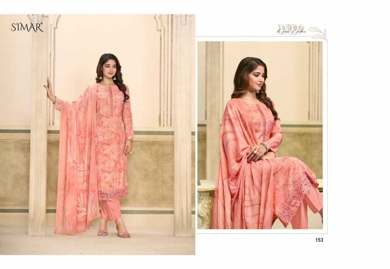 Simar Haseen Vol 4 Muslin Designer Party Wear Salwar Suit