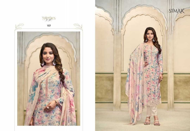 Simar Haseen Vol 4 Muslin Designer Party Wear Salwar Suit