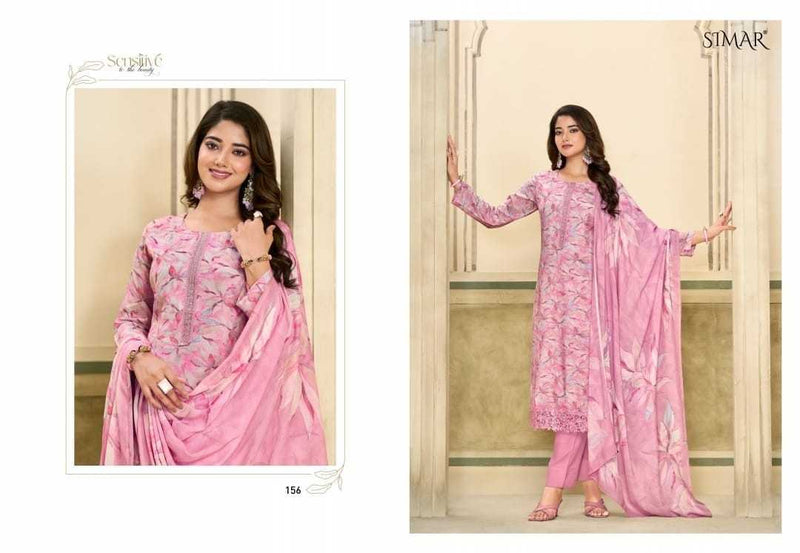 Simar Haseen Vol 4 Muslin Designer Party Wear Salwar Suit