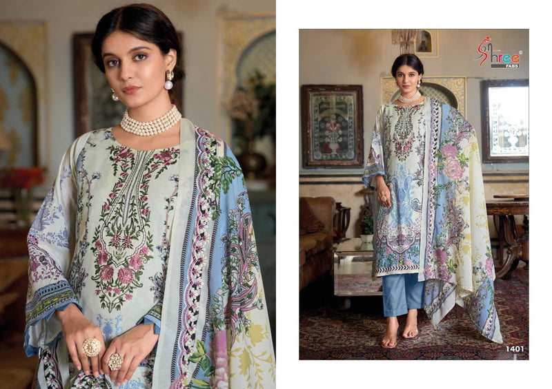 Shree Fabs Gujarish Vol 14 Cotton Digital Print  Embroidery Work Designer Salwar Kameez