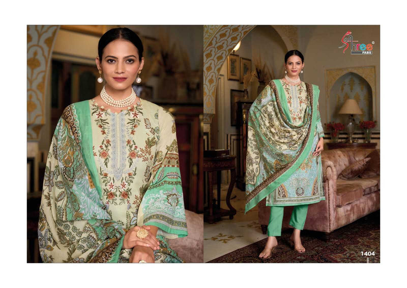 Shree Fabs Gujarish Vol 14 Cotton Digital Print  Embroidery Work Designer Salwar Kameez