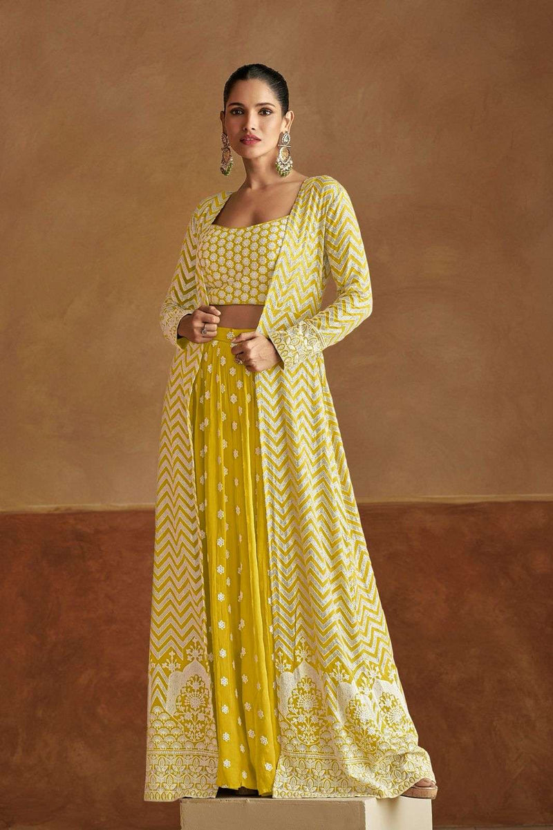 Gulkayra Designer Geetika Georgette Embroidery Work Party Wear Dress