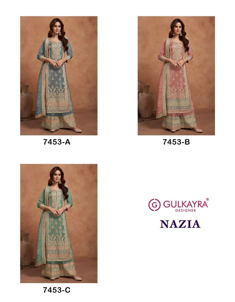 Gulkayra Designer Nazia Silk Wedding Wear Suit Collection