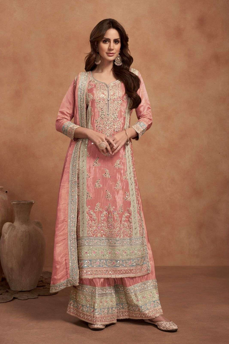 Gulkayra Designer Qurbat Silk Beautiful Designer Wedding Wear Suit Collection