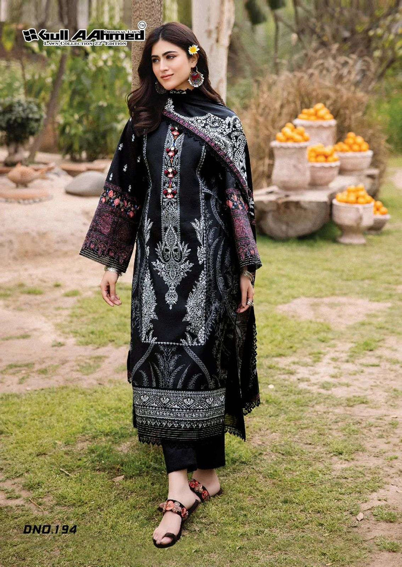 Gull Aahmed Lawn Collection Vol 22 Cotton Daily Wear Salwar Suit