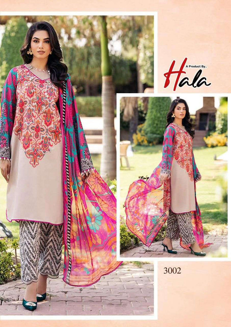 Hala Ramsha Vol 3 Cotton Fancy Daily Wear Salwar Suit