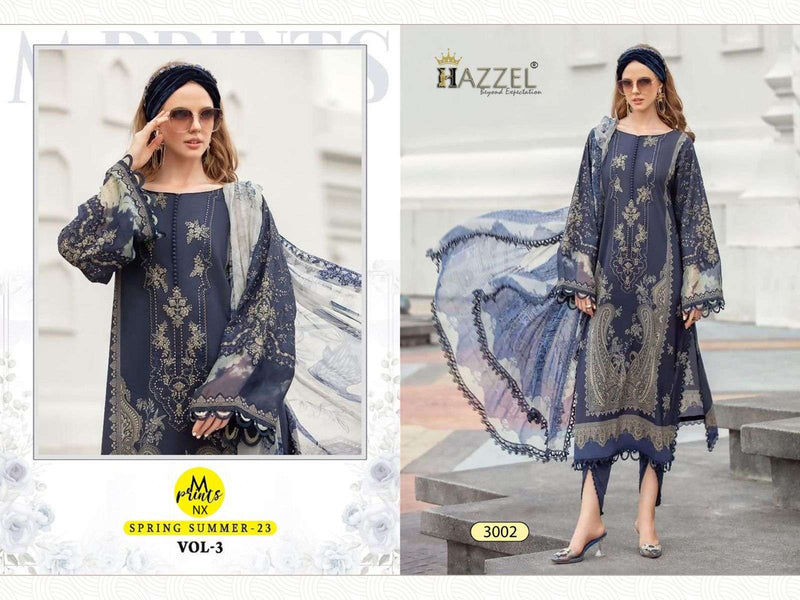 Hazzel Maria B Mprints Spring Summer 23 Vol 3 Nx Pakistani Print Salwar Kameez Materials