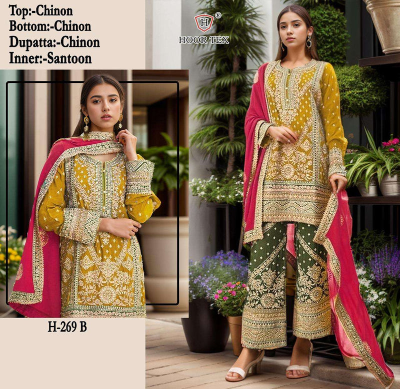 Hoor Tex H 269 Chinon Fancy Designer Party Wear Suit