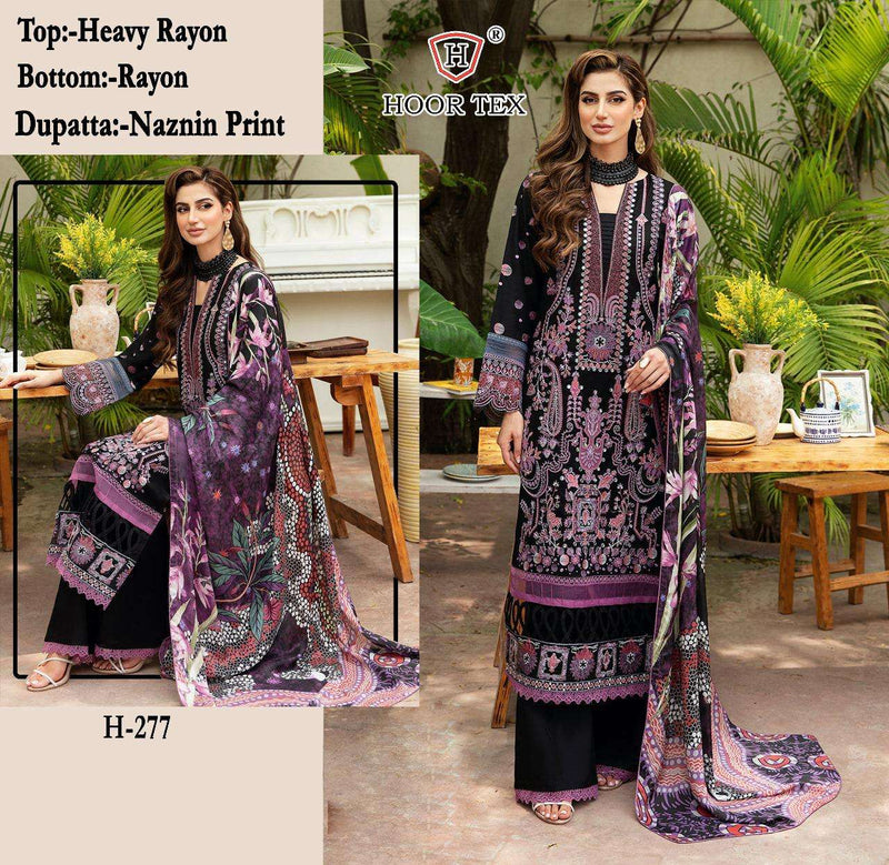 Hoor Tex H 277 Rayon Designer Fancy Salwar Kameez