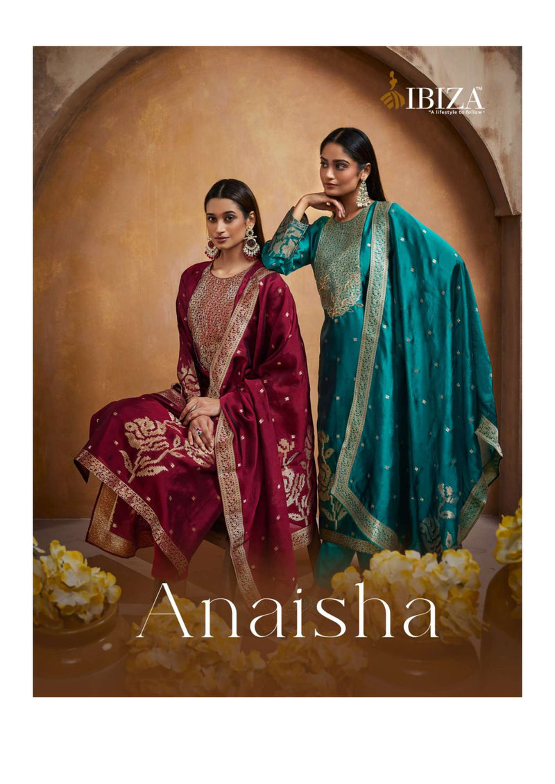 Ibiza Anaisha Banglory Silk Handwork Stylish Party Wear Salwar Suit