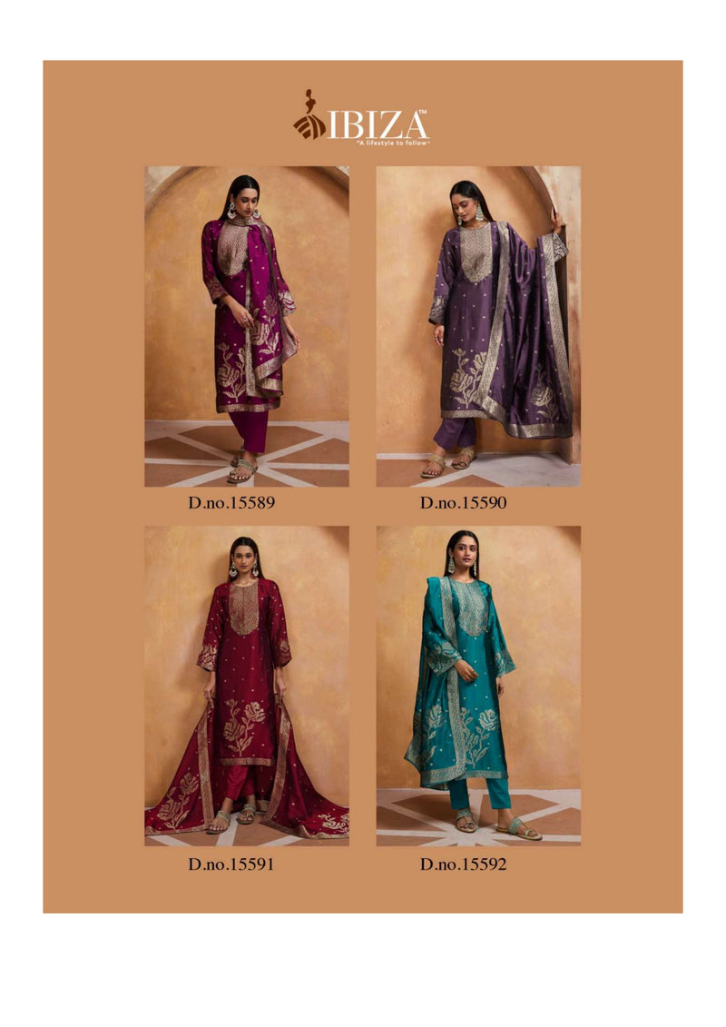 Ibiza Anaisha Banglory Silk Handwork Stylish Party Wear Salwar Suit