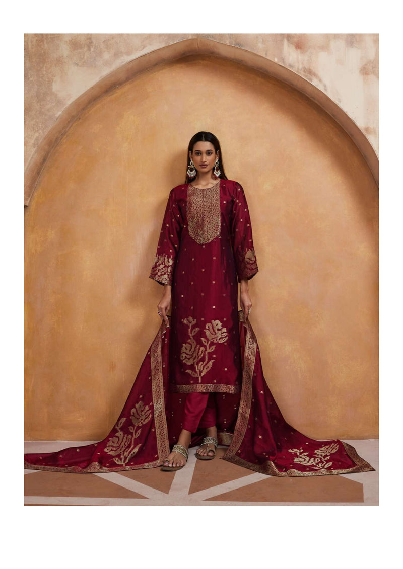 Ibiza Anaisha Banglory Silk Handwork Stylish Party Wear Salwar Suit