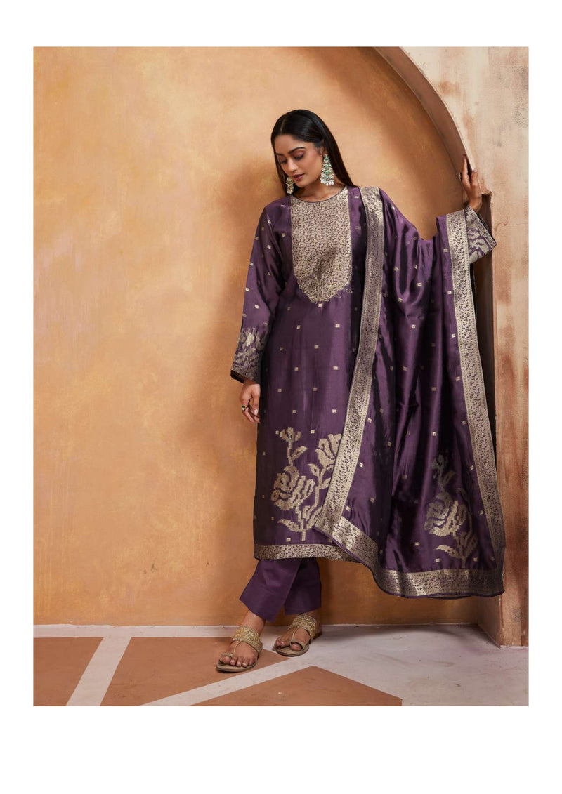 Ibiza Anaisha Banglory Silk Handwork Stylish Party Wear Salwar Suit