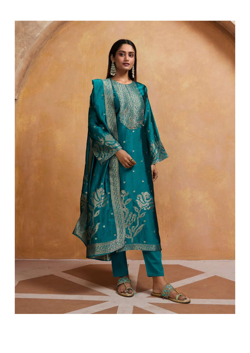 Ibiza Anaisha Banglory Silk Handwork Stylish Party Wear Salwar Suit