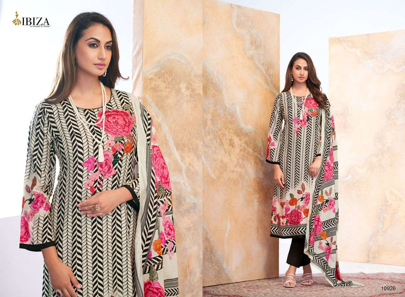 Ibiza Infinity Muslin Digital Print Designer Party Wear Salwar Suit