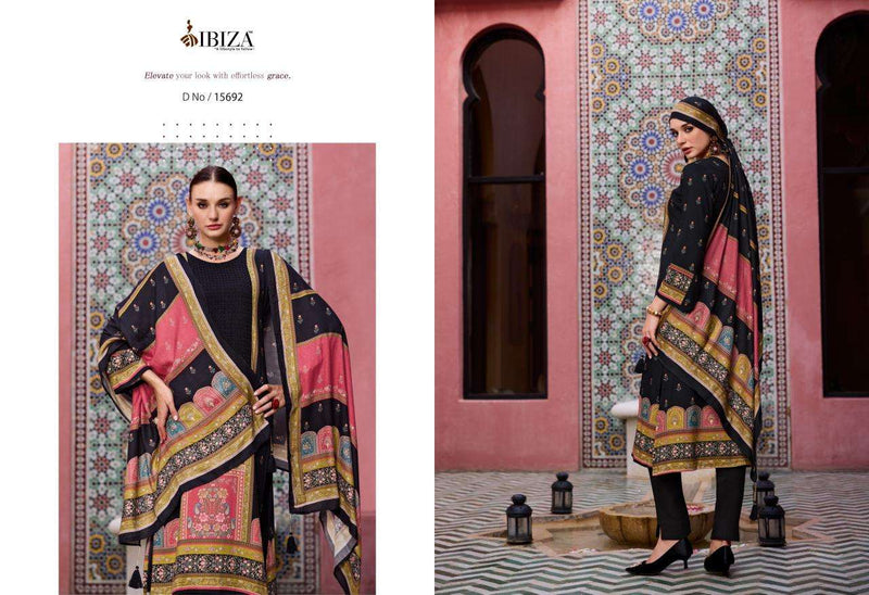 Ibiza Kabira Viscose Pashmina Digital Print Fancy Salwar Suit