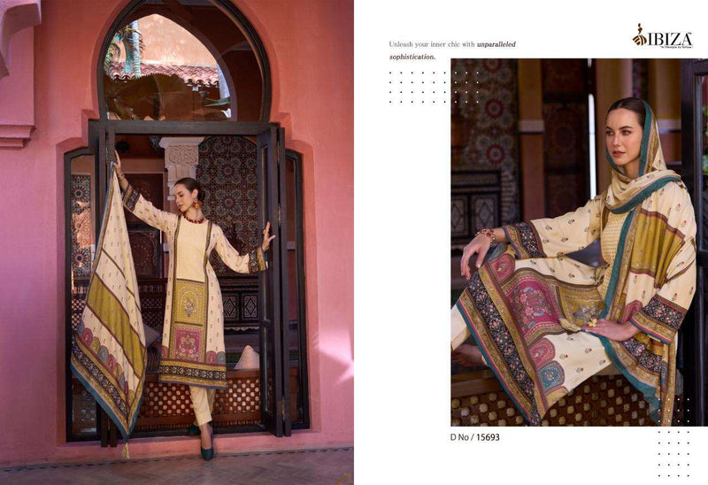 Ibiza Kabira Viscose Pashmina Digital Print Fancy Salwar Suit