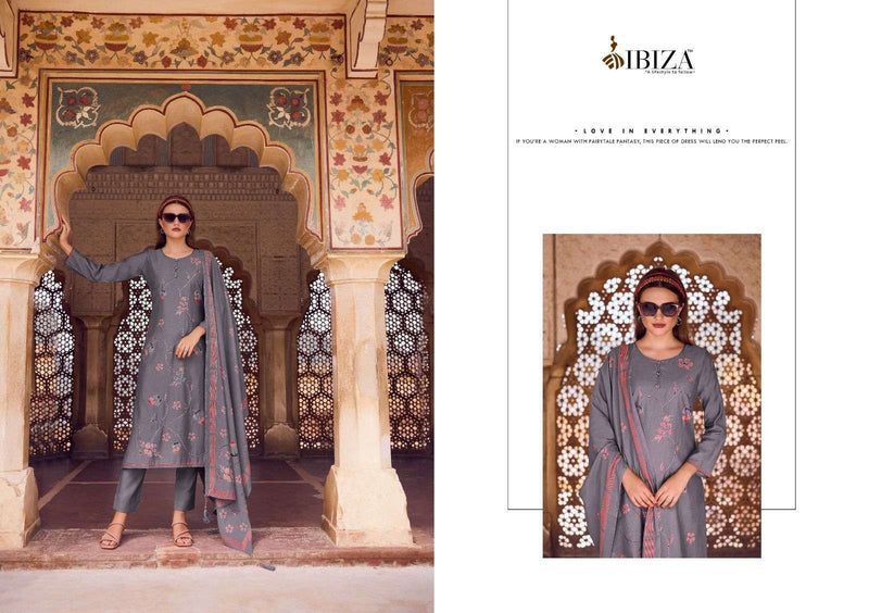 Ibiza Modern Art Viscose Musline Handwork Fancy Salwar Suit