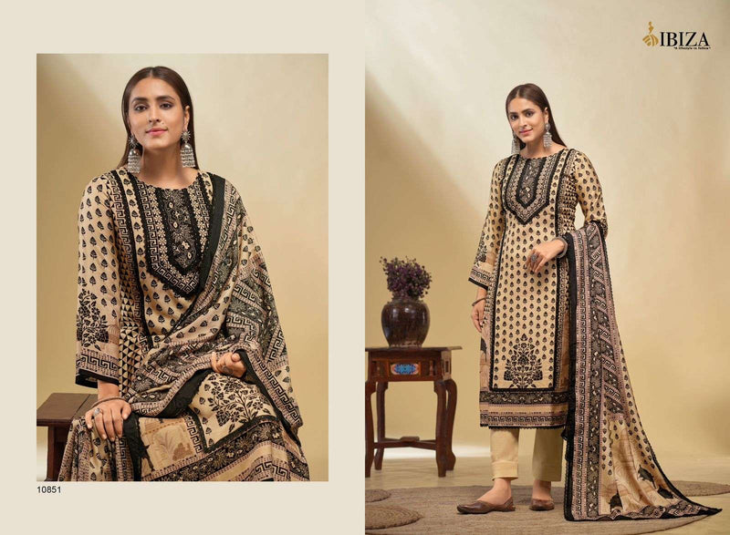 Ibiza Riyasat Vol 7 Muslin Digital Print Pakistani Less Fancy Salwar Kameez