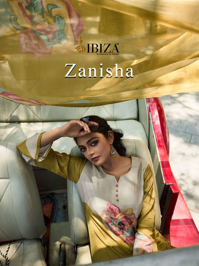 Ibiza Zanisha Muslin Digital Print Fancy Salwar Suit