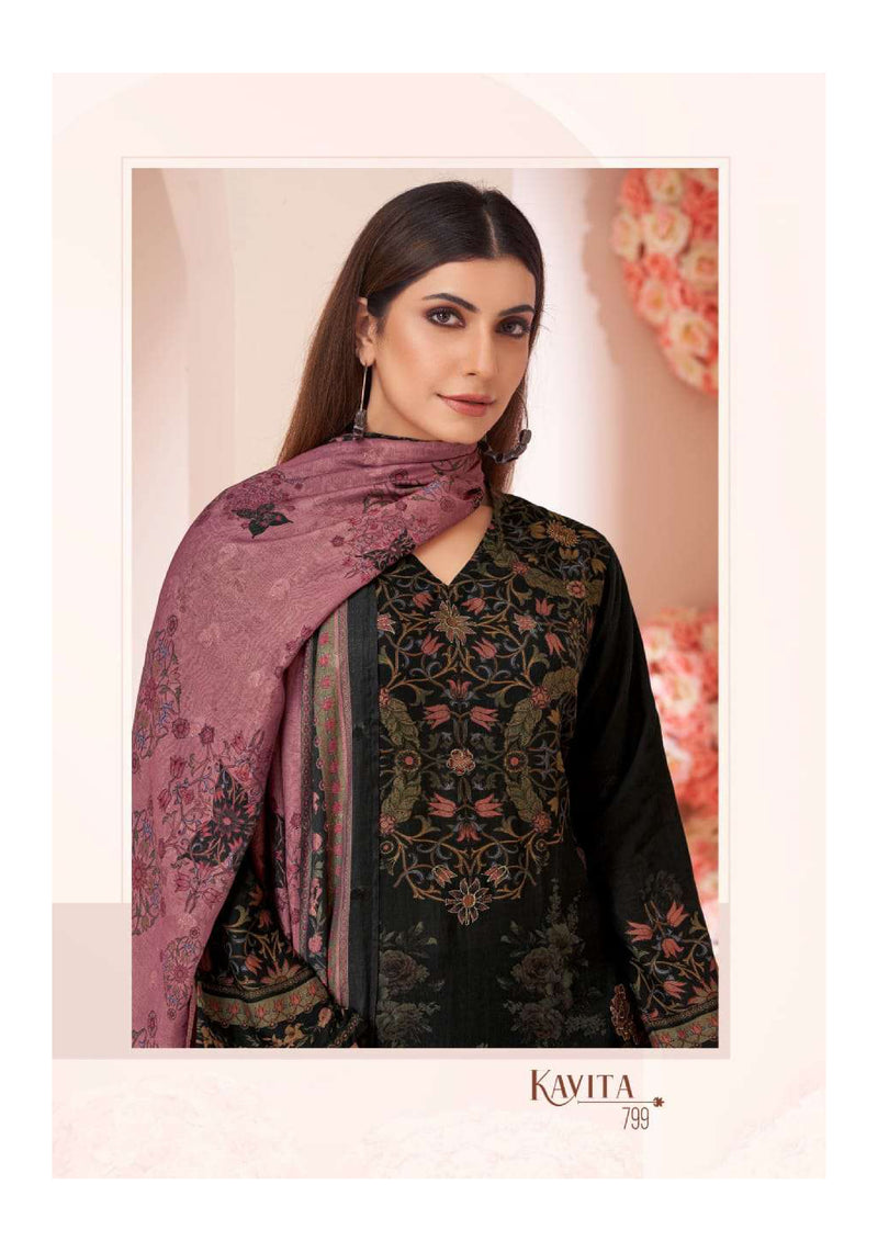 Itrana Kavita Muslin Silk Digital Print Designer Fancy Salwar Kameez