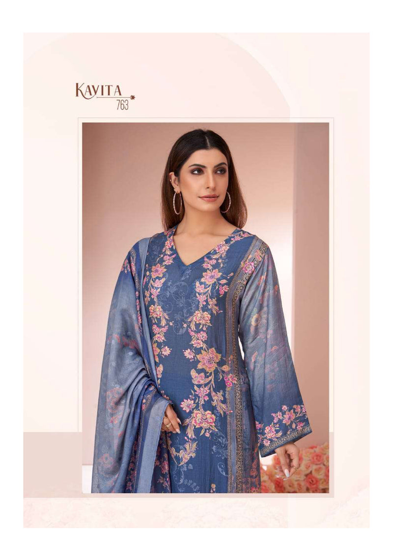 Itrana Kavita Muslin Silk Digital Print Designer Fancy Salwar Kameez