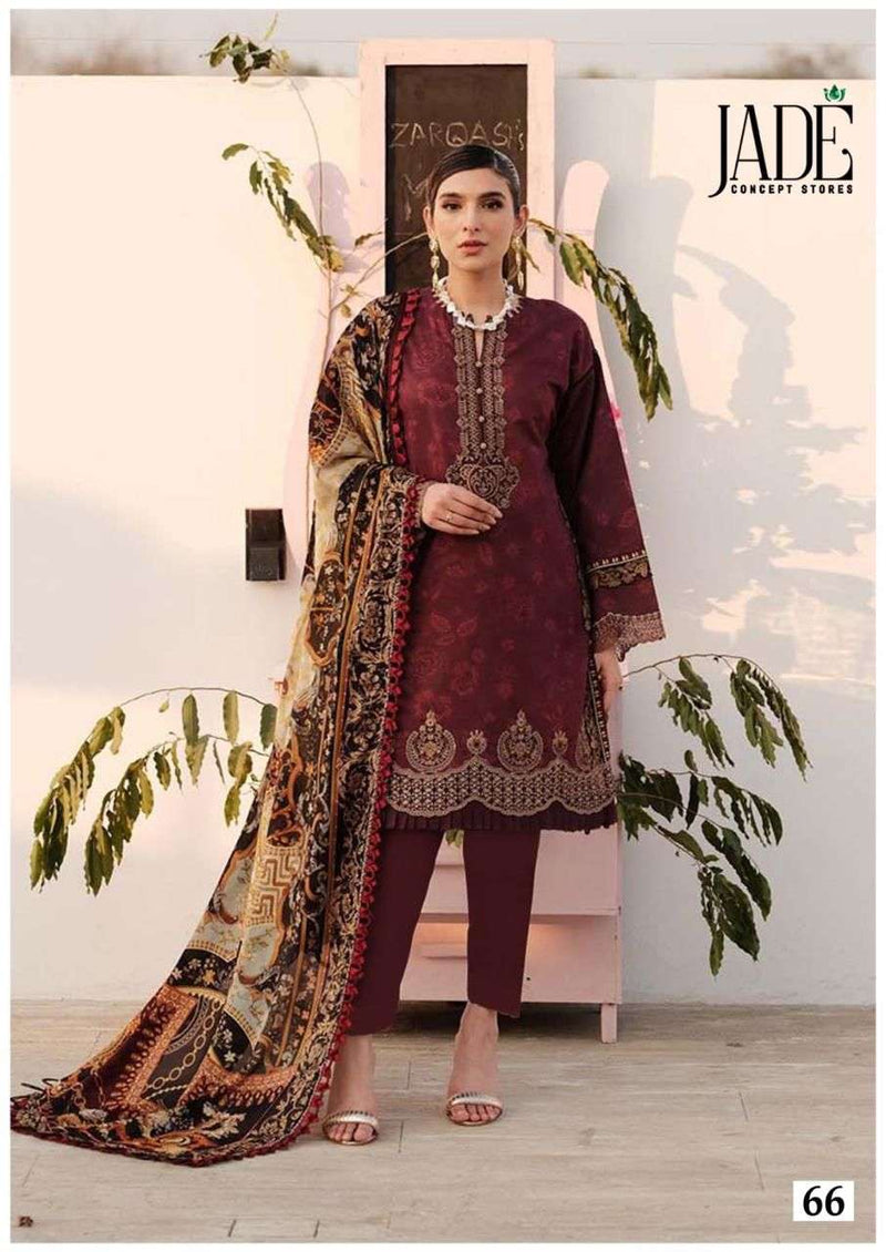 Jade Chevron Exclusive Heavy Cotton Vol 7 Ready Made Collection Lawn Cotton Daily Wear Readymade Salwar Suit