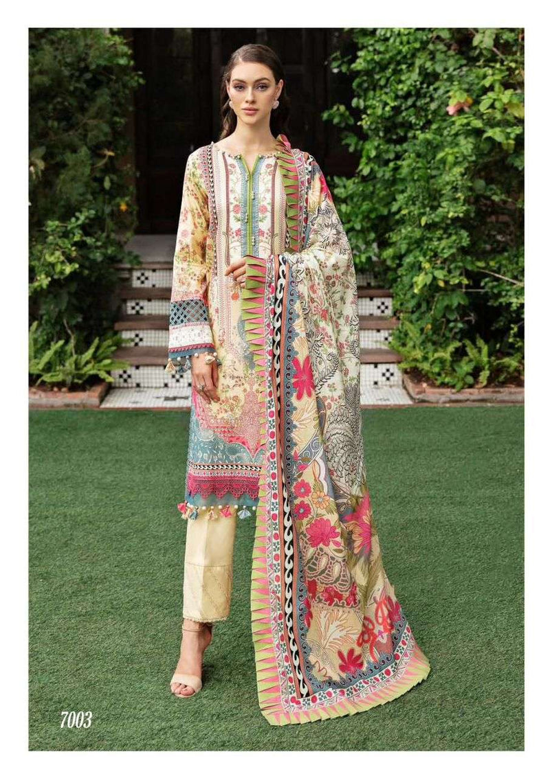 Jade Crimson Exclusive Heavy Lawn Collection Vol 7 Lawn Cotton Karachi Print Salwar Suit