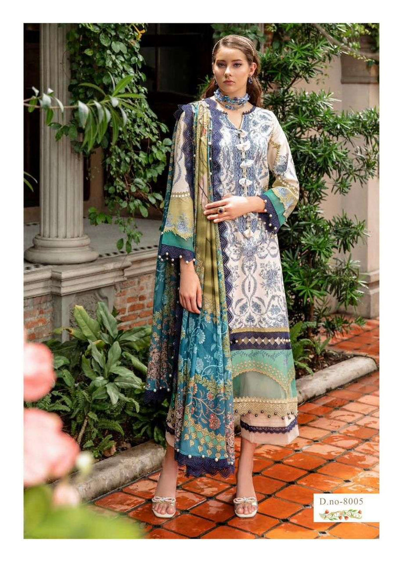 Jade Crimson Exclusive Heavy Lawn Collection Vol 8 Lawn Cotton Karachi Print Designer Salwar Suit