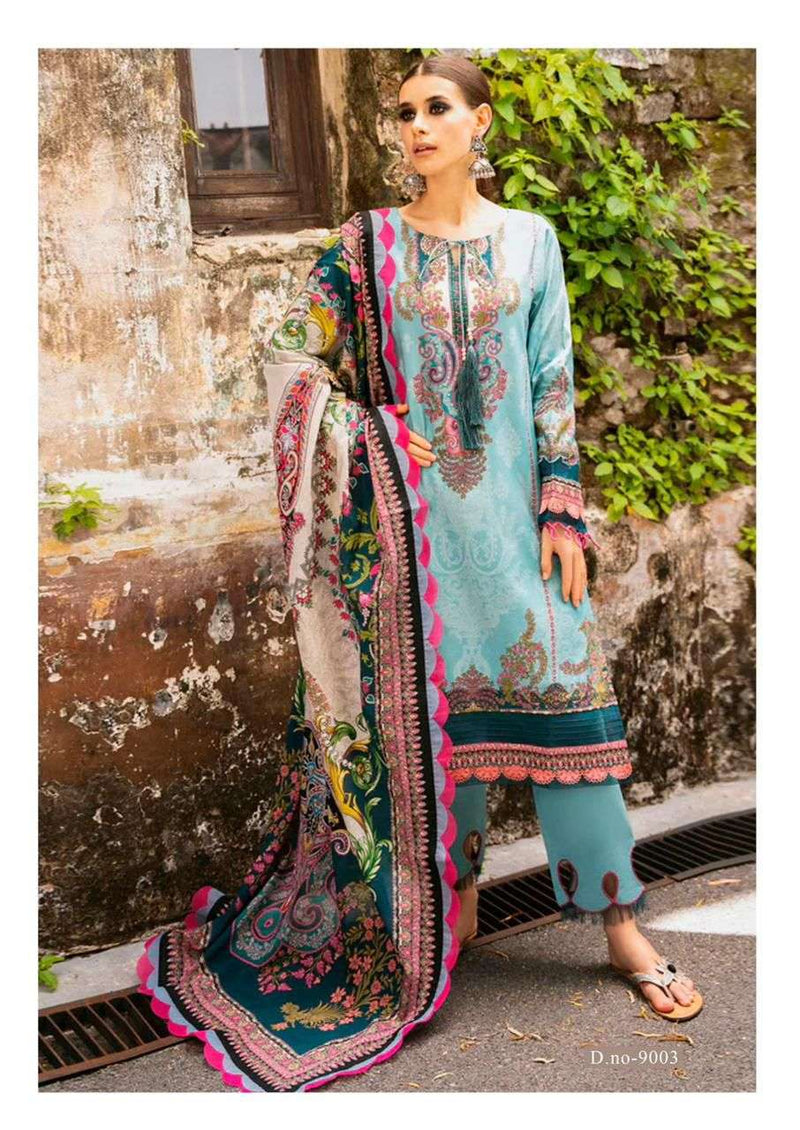 Jade Crimson Exclusive Heavy Lawn Collection Vol 9 Lawn Cotton Fancy Salwar Suit