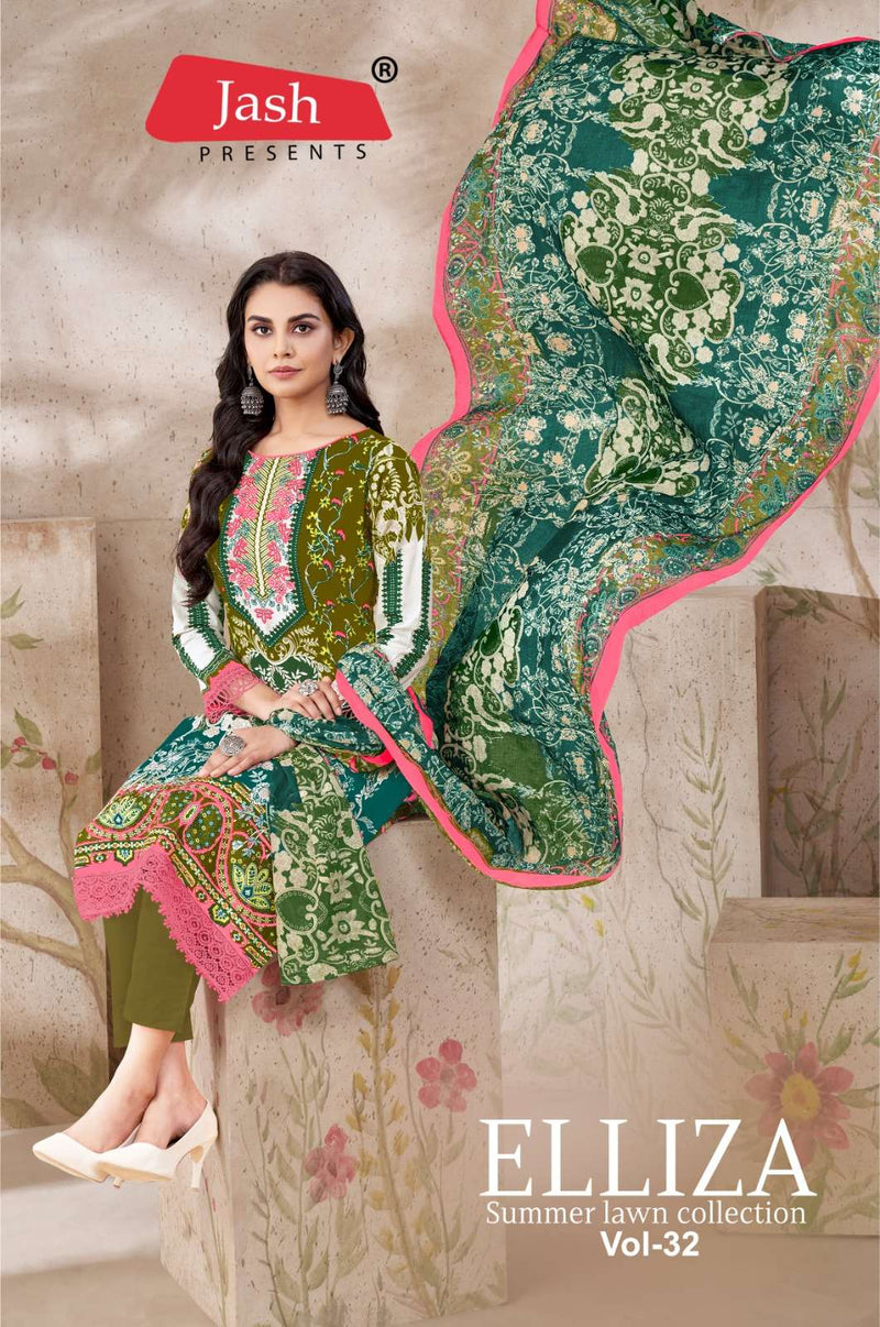 Jash Elliza Vol 32 Cotton Digital Printed Daily Wear Salwar Suit