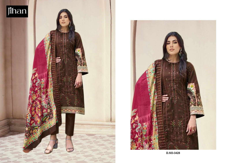 Jihan Lawn Collection Design No 3428 Fancy Suit