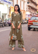 Kadlee Heer Vol 2 Women’s Stylish Rayon Co-ord/Kurti Set