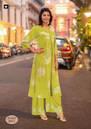 Kadlee Heer Vol 2 Women’s Stylish Rayon Co-ord/Kurti Set