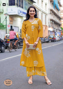 Kadlee Heer Vol 2 Women’s Stylish Rayon Co-ord/Kurti Set