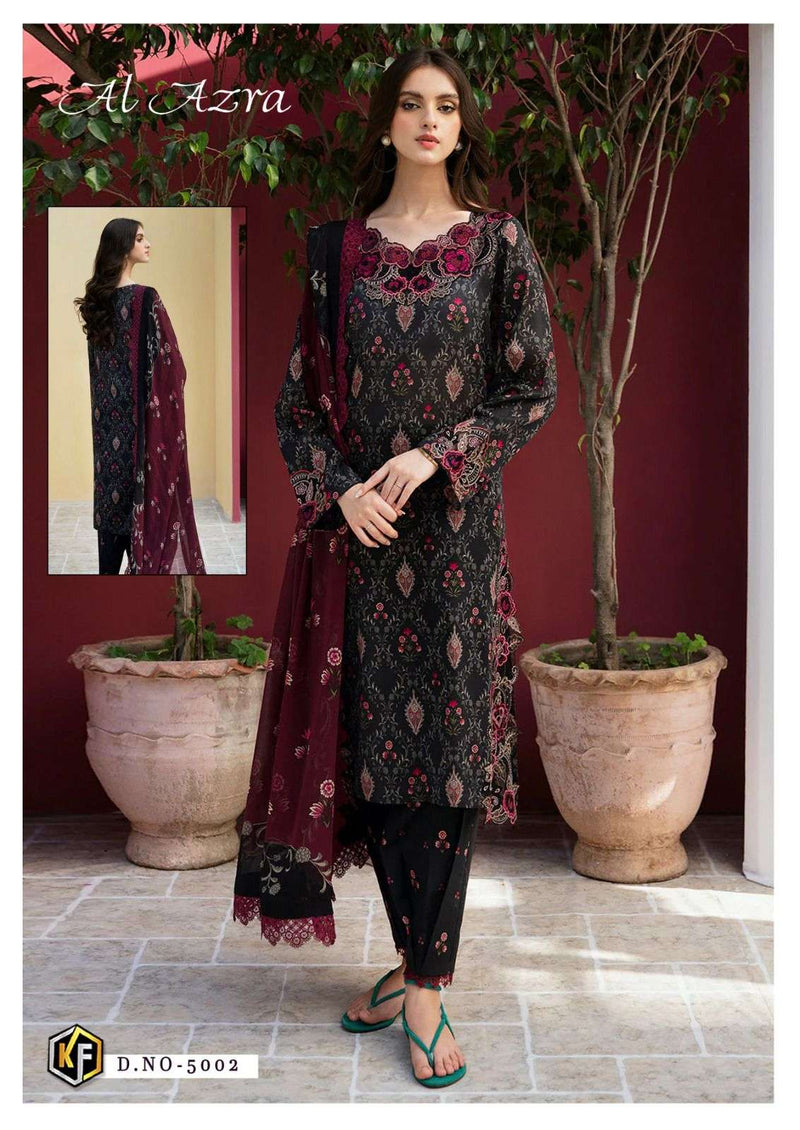 Keval Fab Al Azara Vol 5 Cotton Print Fancy Salwar Suit