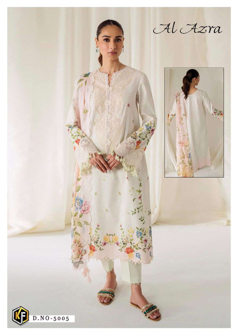 Keval Fab Al Azara Vol 5 Cotton Print Fancy Salwar Suit