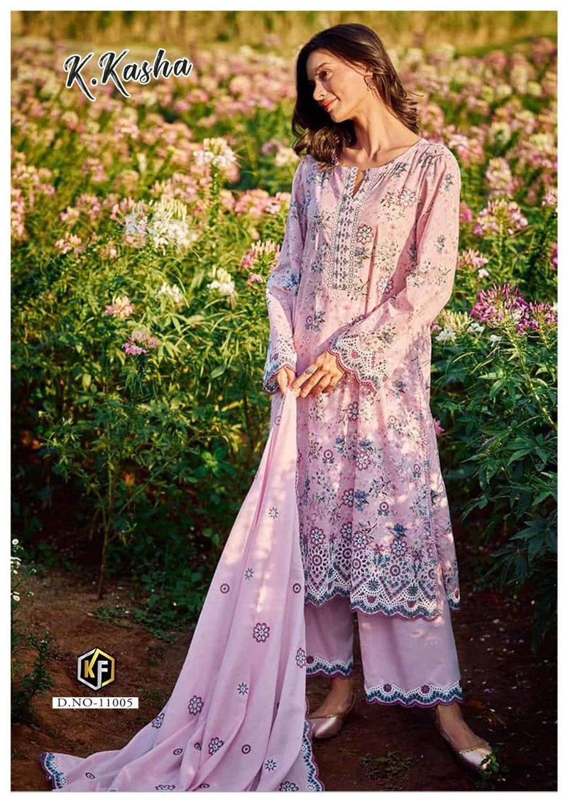 Keval Fab K Kasha Vol 11 Cotton Printed Daily Wear Salwar Suit