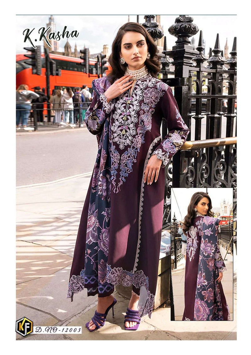 Keval Fab K Kasha Vol 12 Cotton Print Daily Wear Salwar Suit