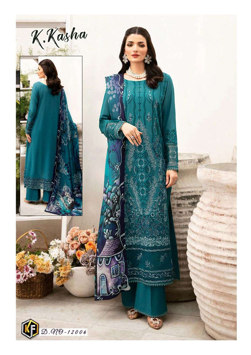 Keval Fab K Kasha Vol 12 Cotton Print Daily Wear Salwar Suit