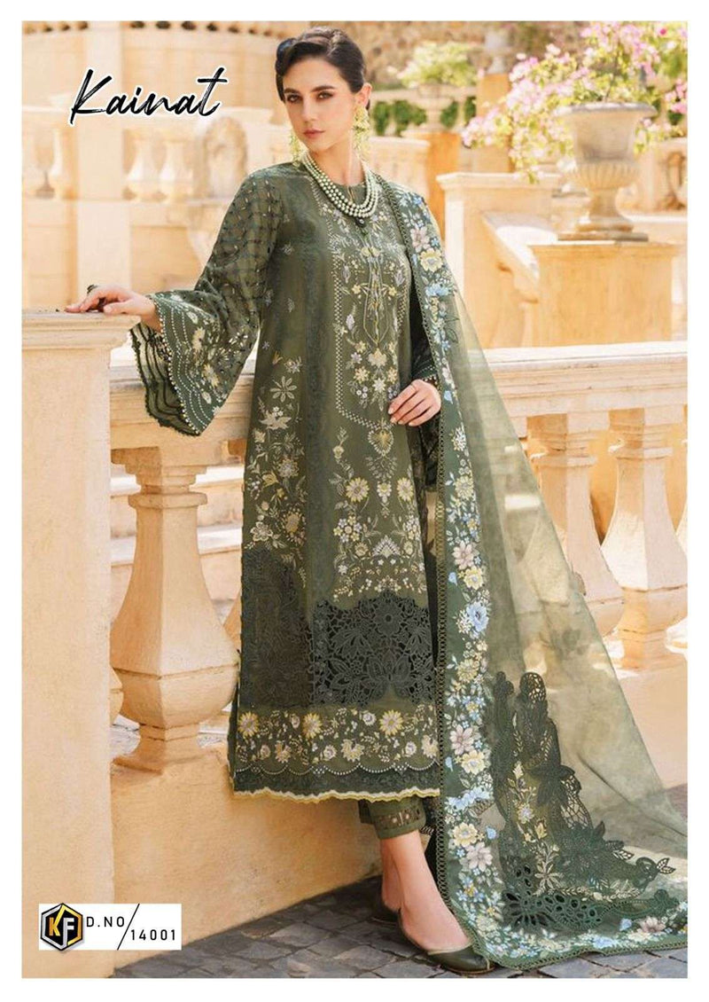 Keval Fab Kainat Vol 14 Lawn Cotton Print Daily Wear Salwar Kameez