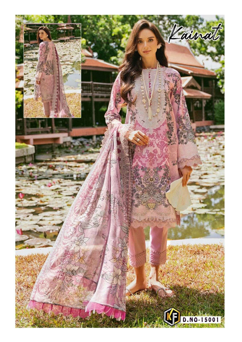 Keval Fab Kainat Vol 15 Lawn Cotton Print Salwar Suit