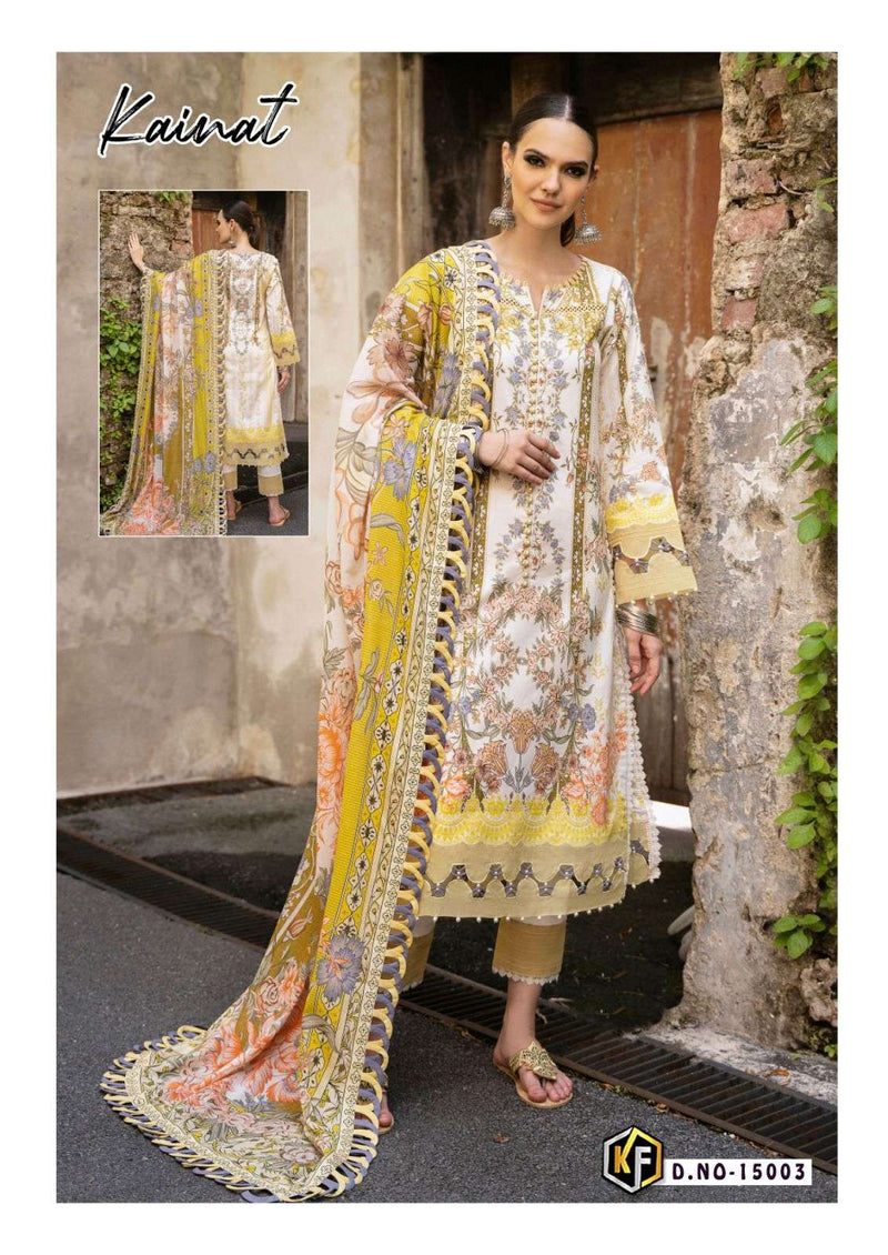 Keval Fab Kainat Vol 15 Lawn Cotton Print Salwar Suit