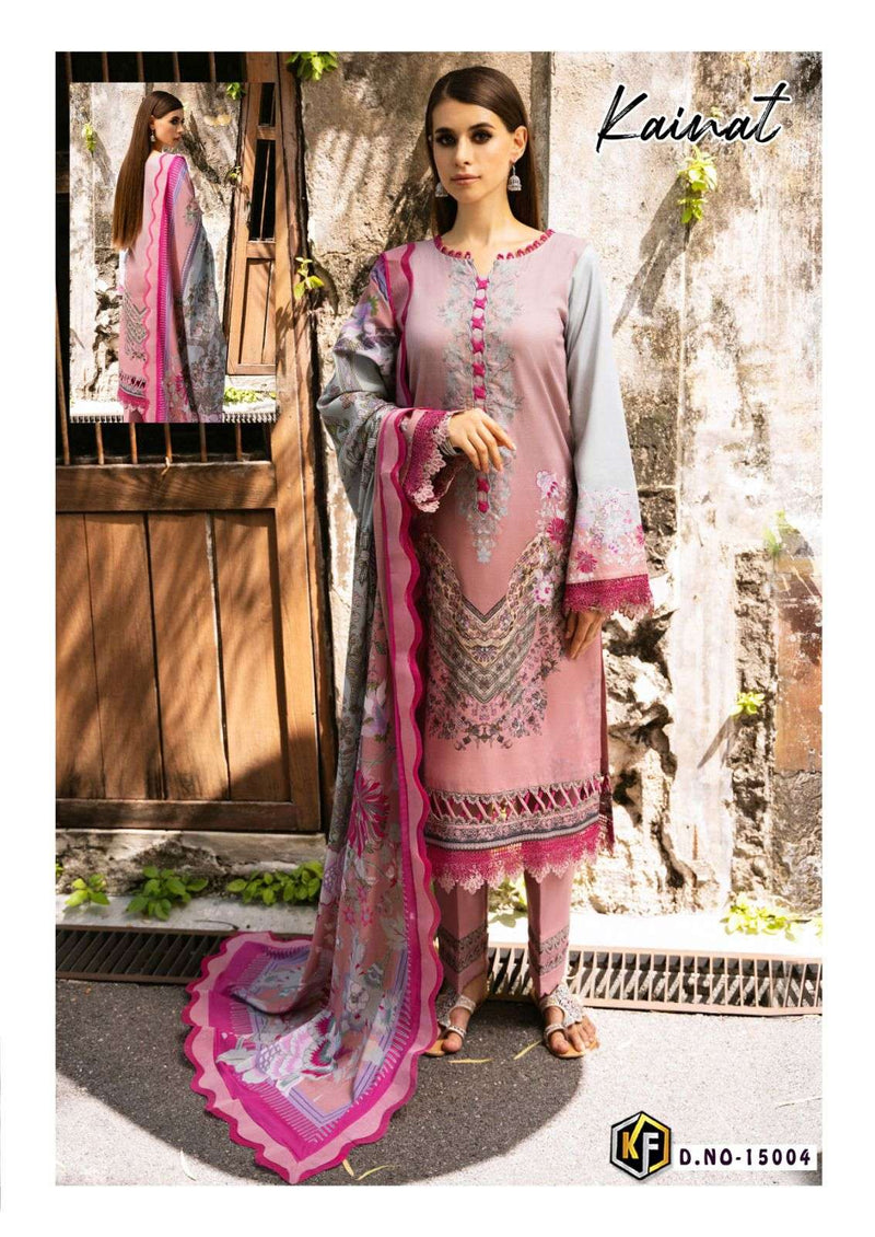 Keval Fab Kainat Vol 15 Lawn Cotton Print Salwar Suit